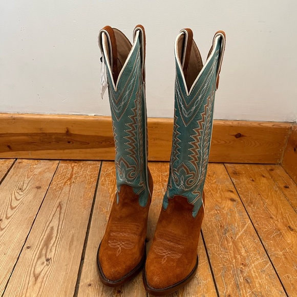 ariat ambrose tall suede boots - Picture 5 of 6